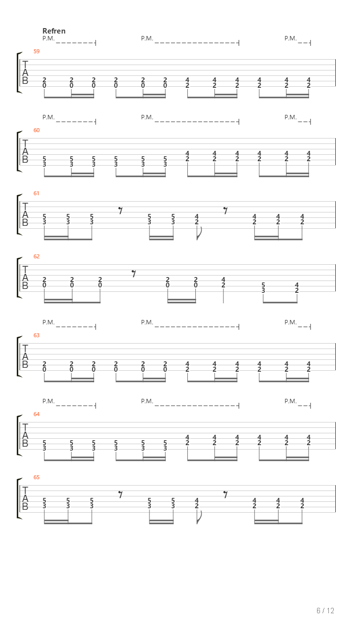 Ptaszek吉他谱