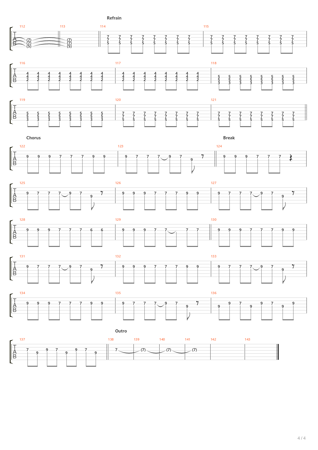 Narda吉他谱