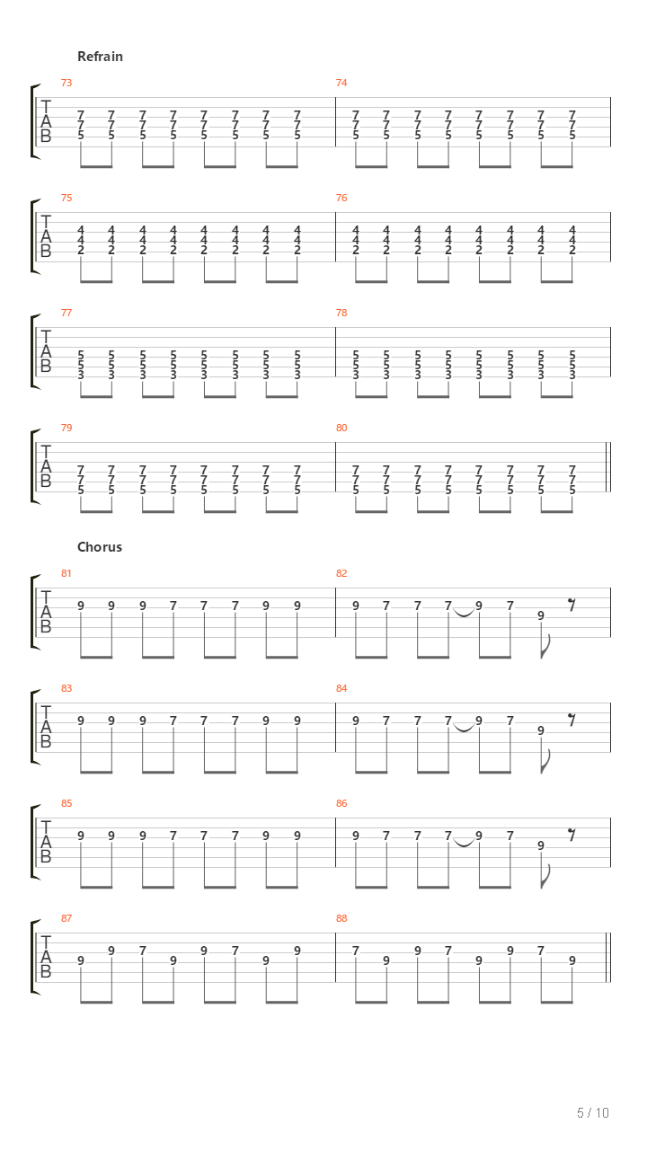 Narda吉他谱