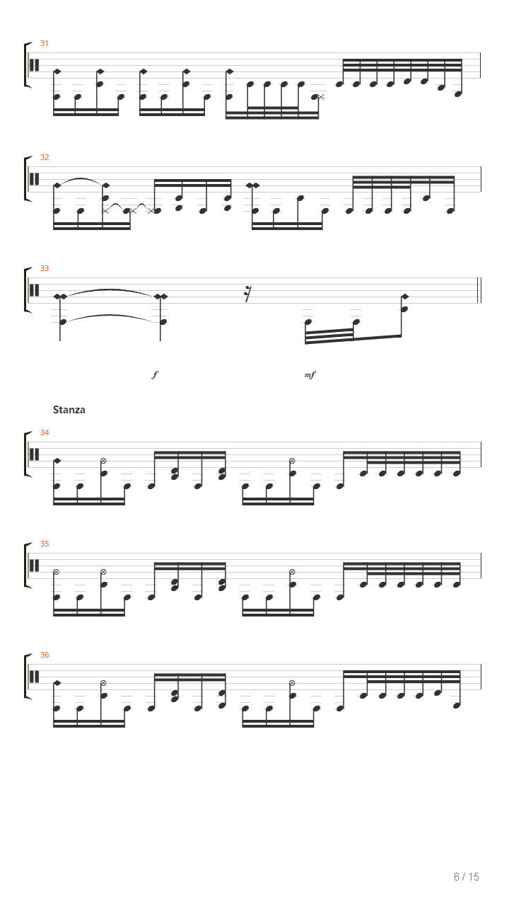 Paano吉他谱