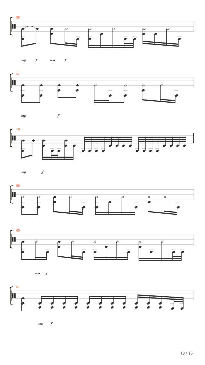 Paano吉他谱