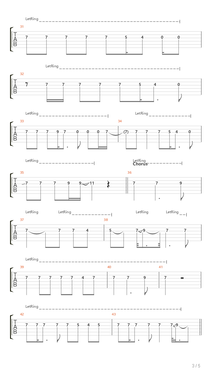 Sana吉他谱