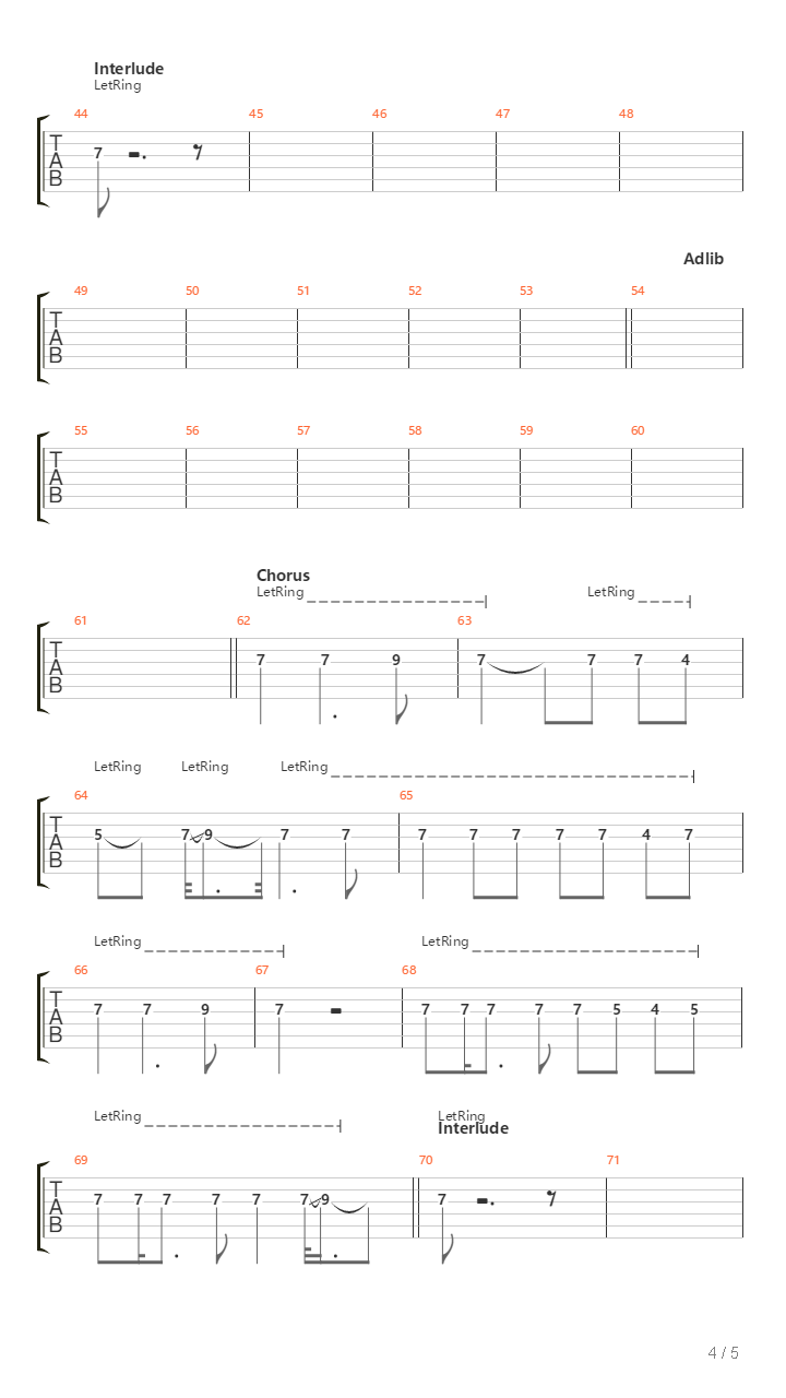 Sana吉他谱