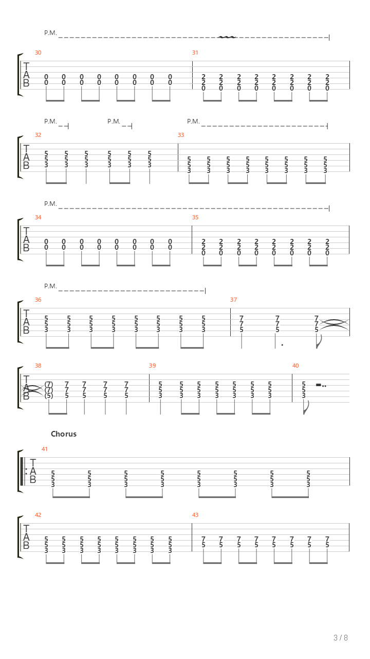 Tamis吉他谱