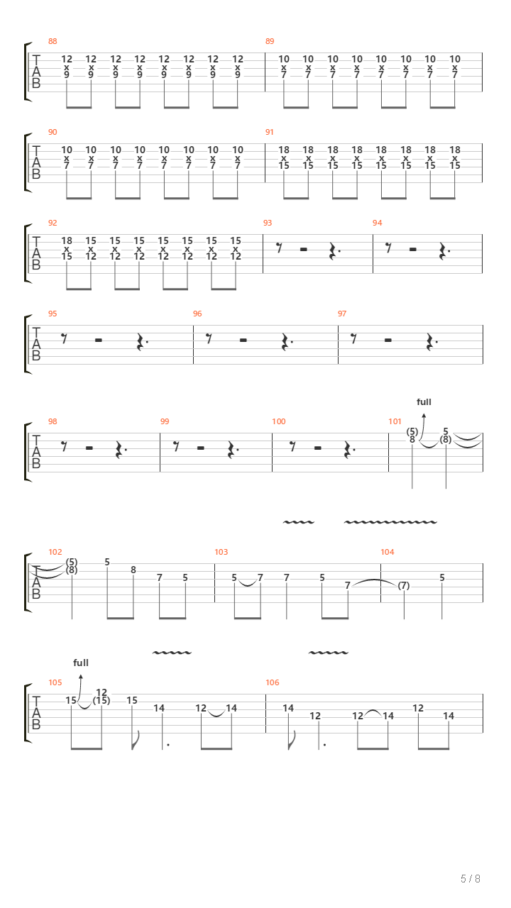 Hold On To Me吉他谱