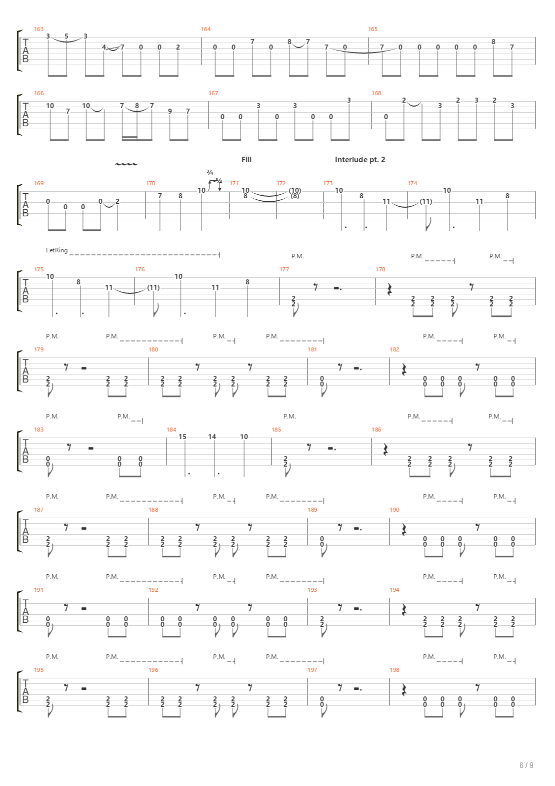 Crossing A Desert吉他谱