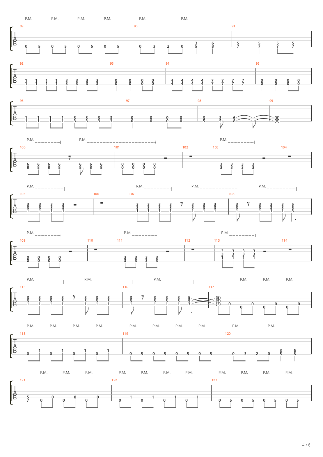 115吉他谱