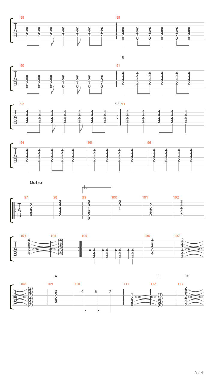 Rantevou Sti Fotia吉他谱