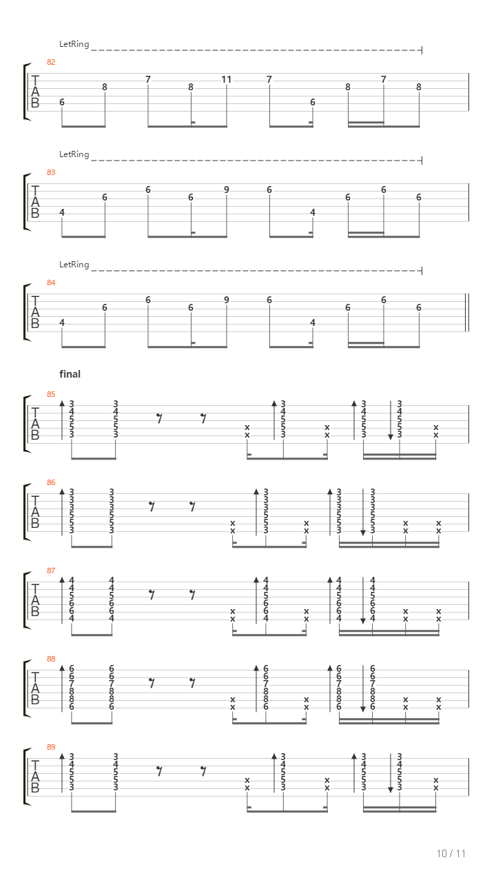 Biarlah吉他谱