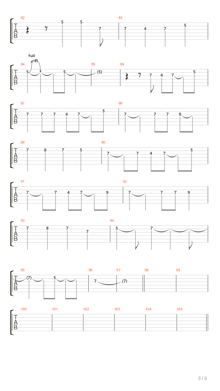 Tanpa Dirimu吉他谱