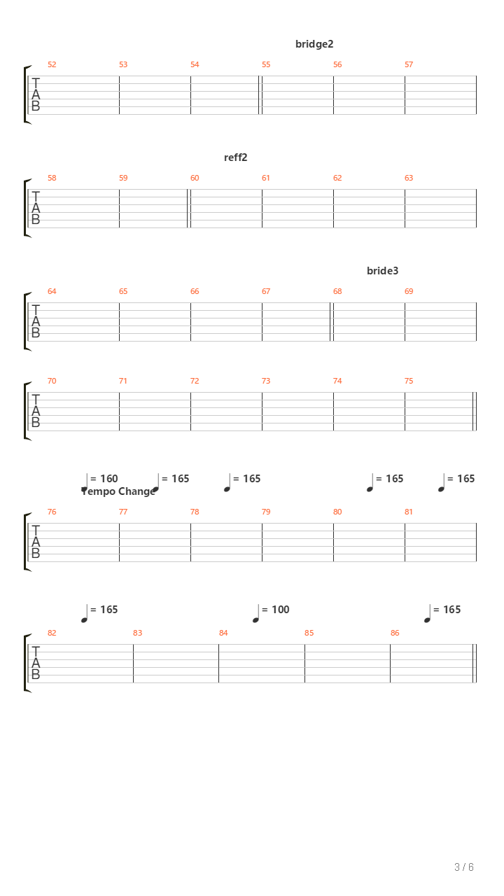 The Tormented吉他谱