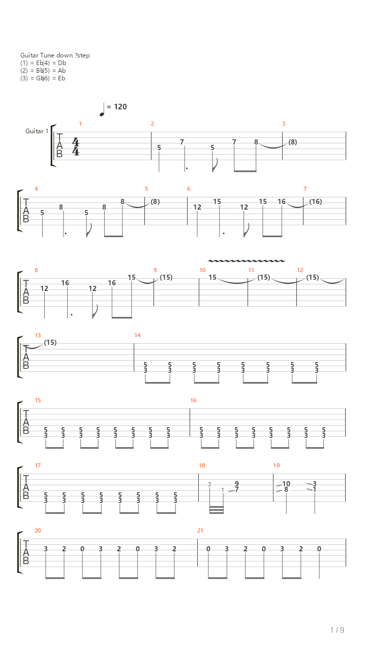 Vavilon吉他谱