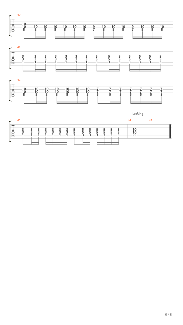 Kraklund Pojkar吉他谱