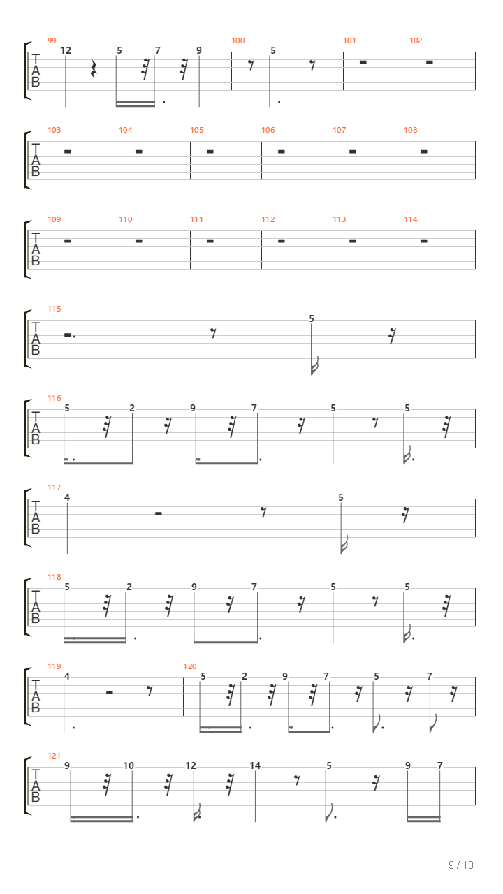 Futari No Akaboshi吉他谱