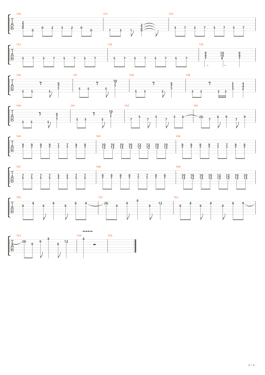 Utoplennik吉他谱