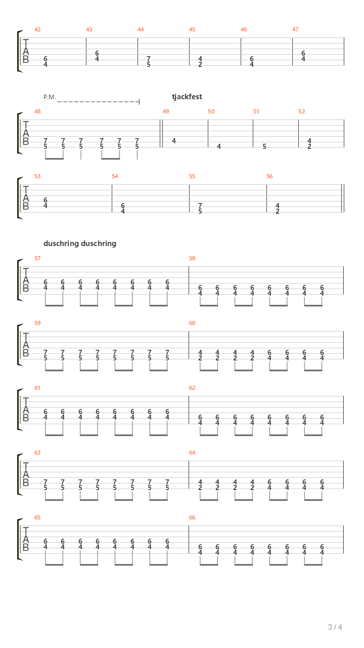 Duschring吉他谱