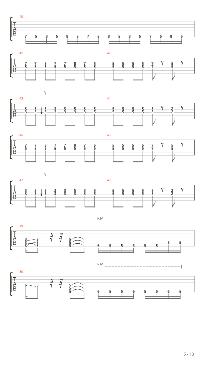 Gne吉他谱