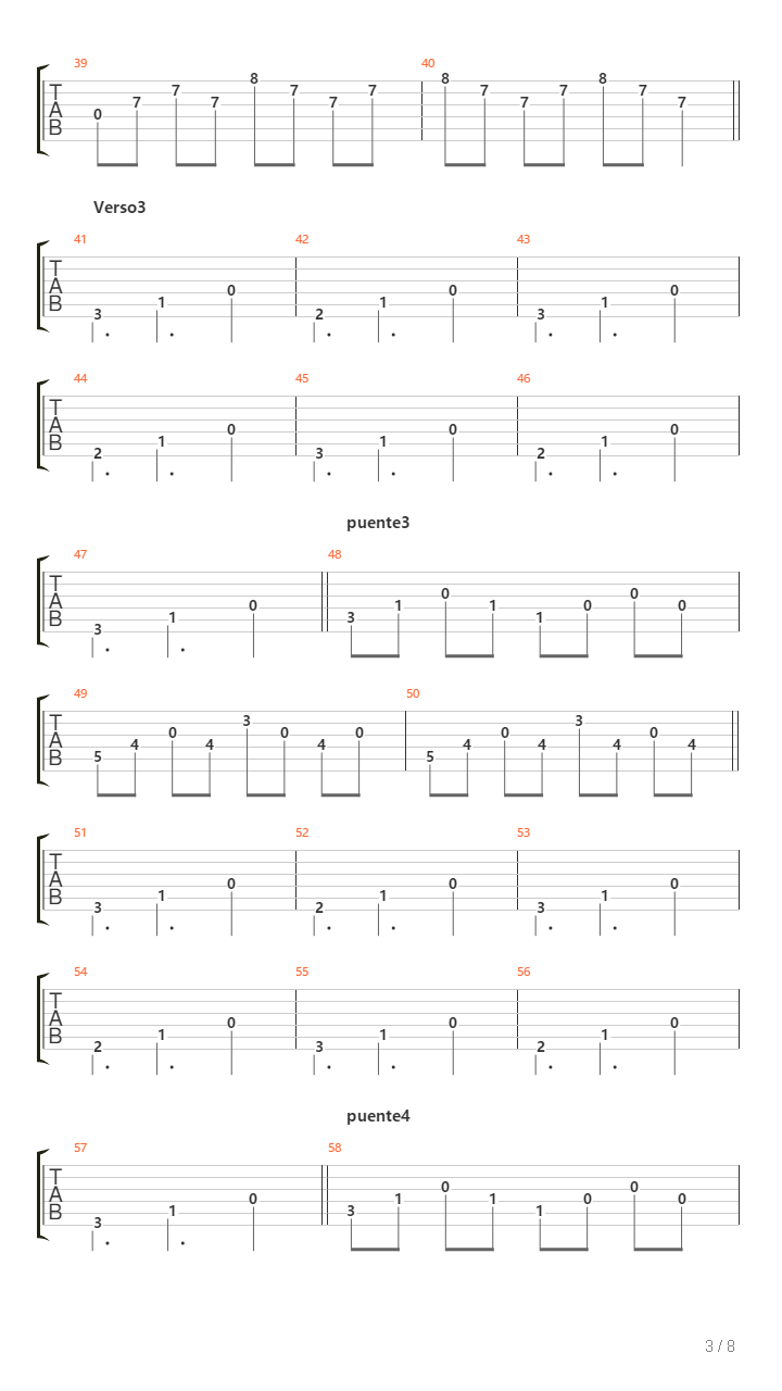 Zafiro吉他谱