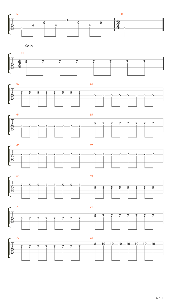 Zafiro吉他谱