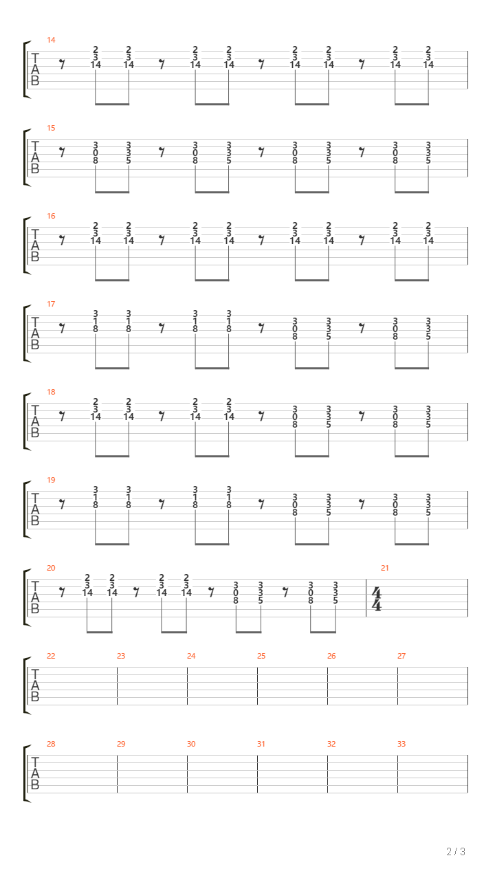 Su Majestad吉他谱