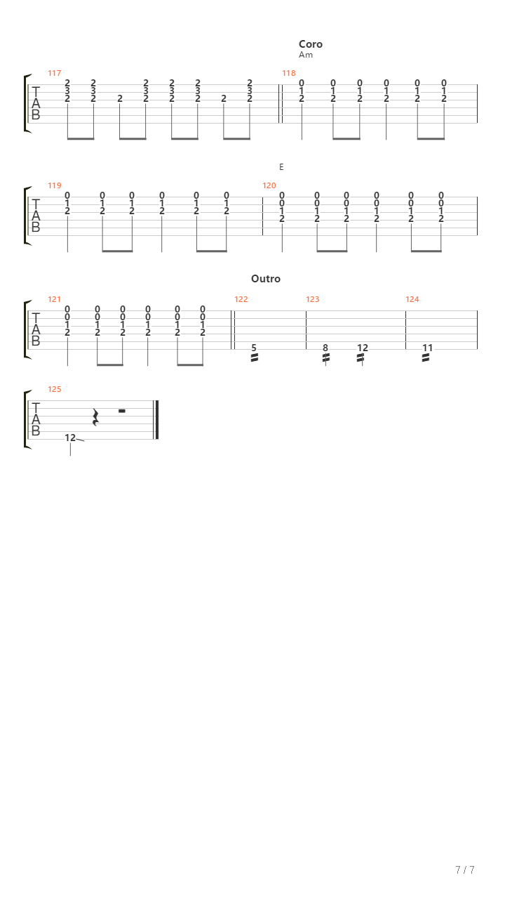 Simple吉他谱