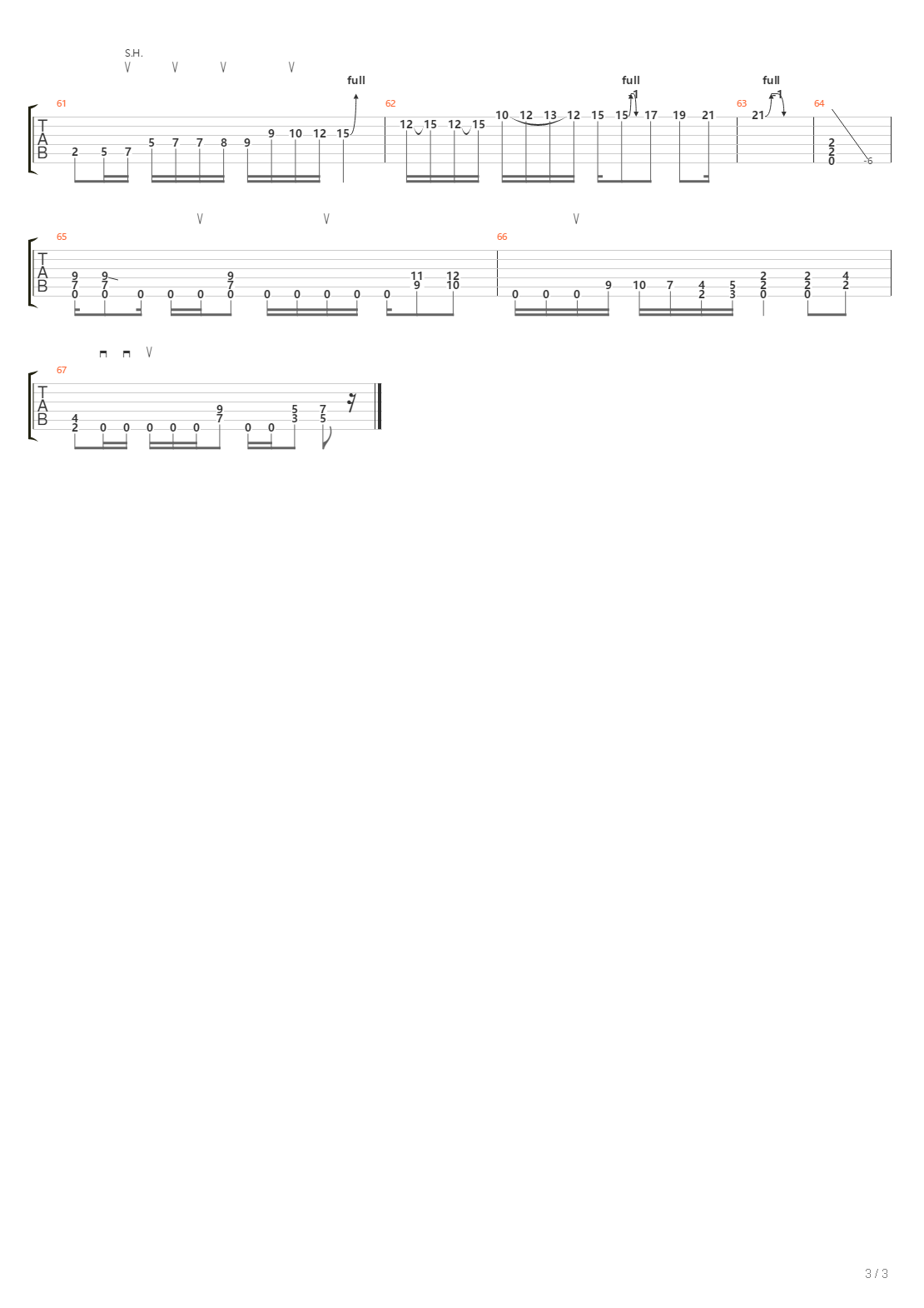 Legion吉他谱