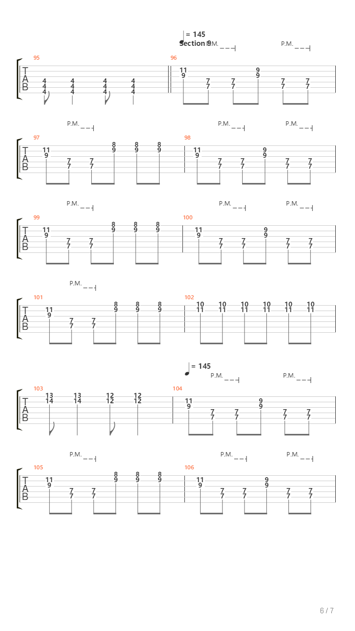 My Father Was A Locomotive吉他谱