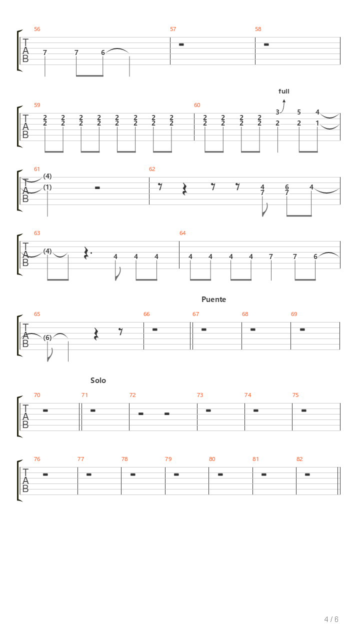 Malvada吉他谱