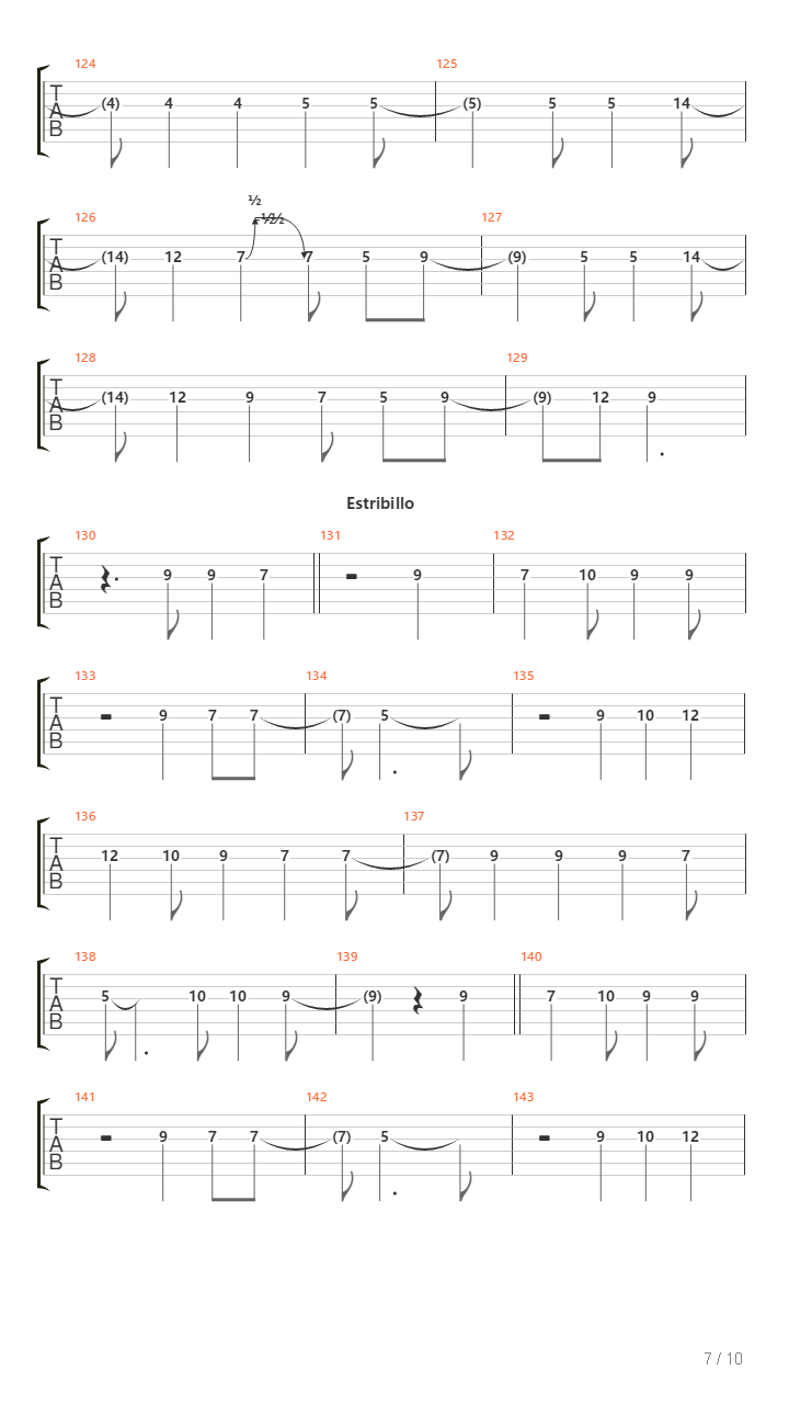 Laztana吉他谱