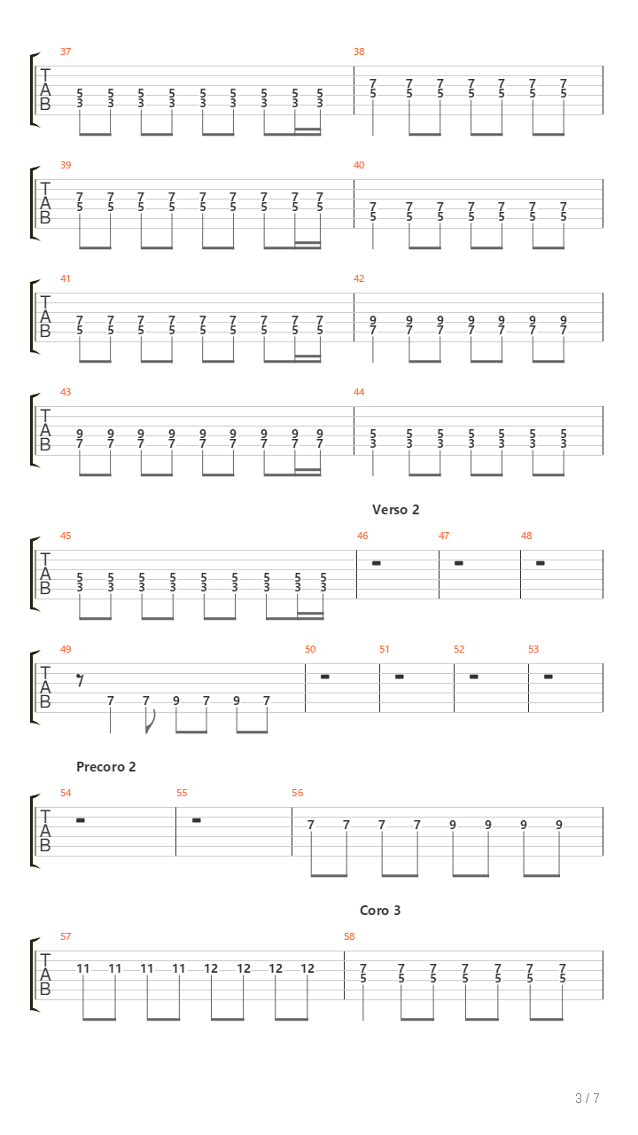 Carta Marina吉他谱