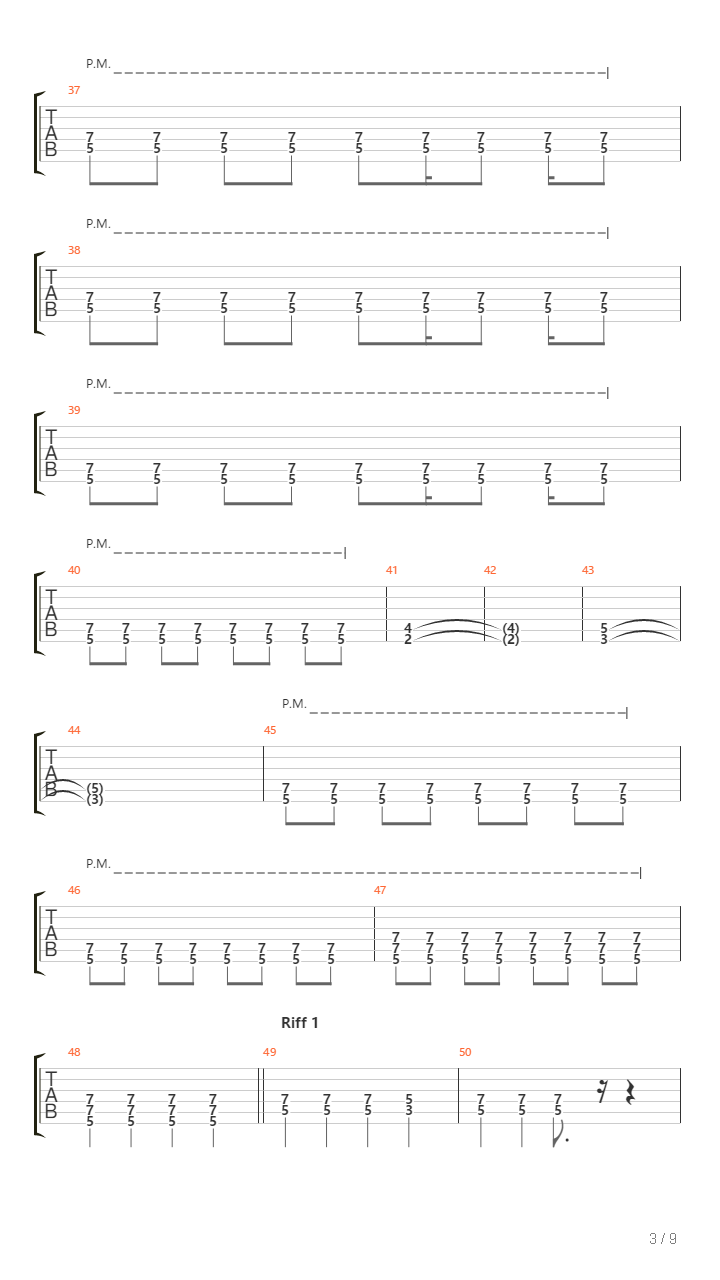 Ataque De Caca吉他谱