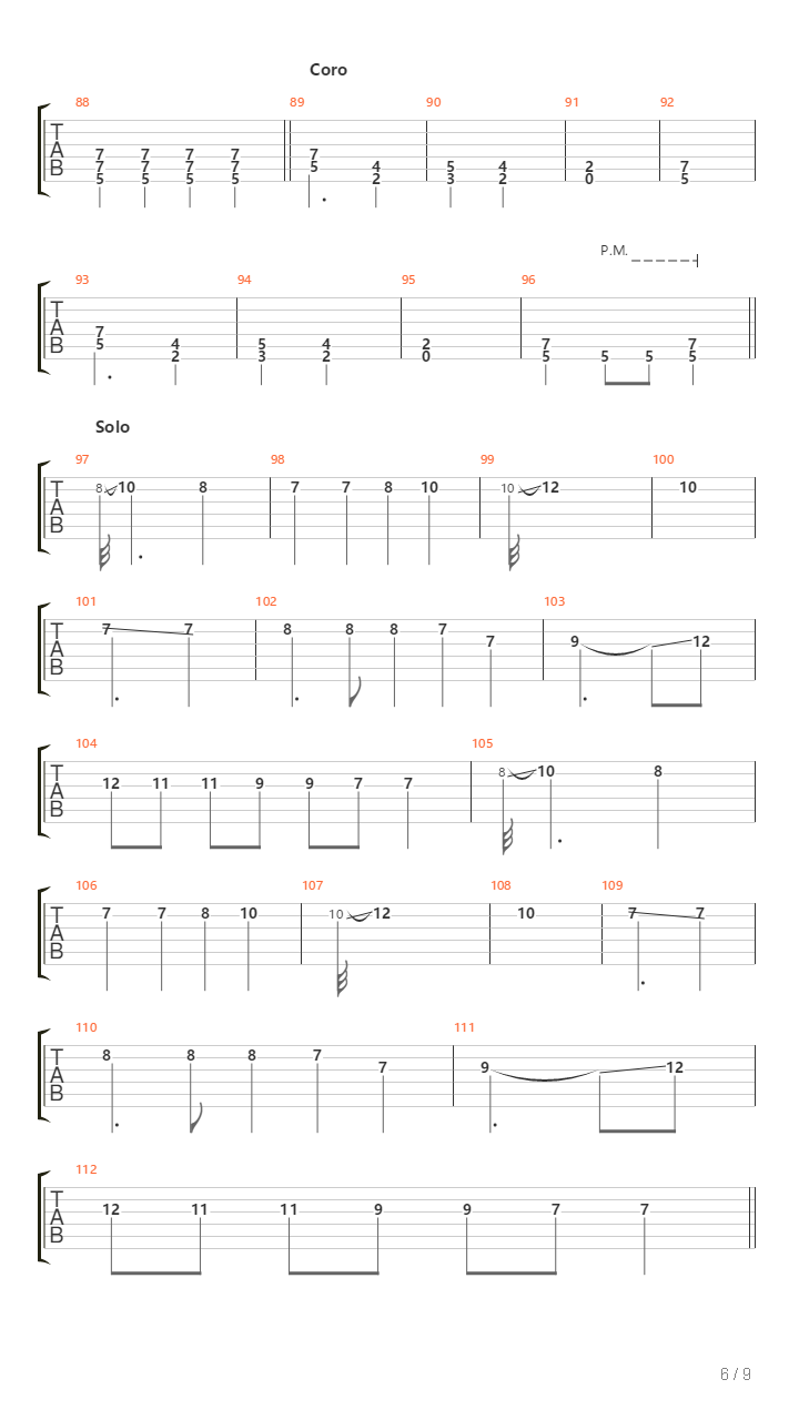 Ataque De Caca吉他谱