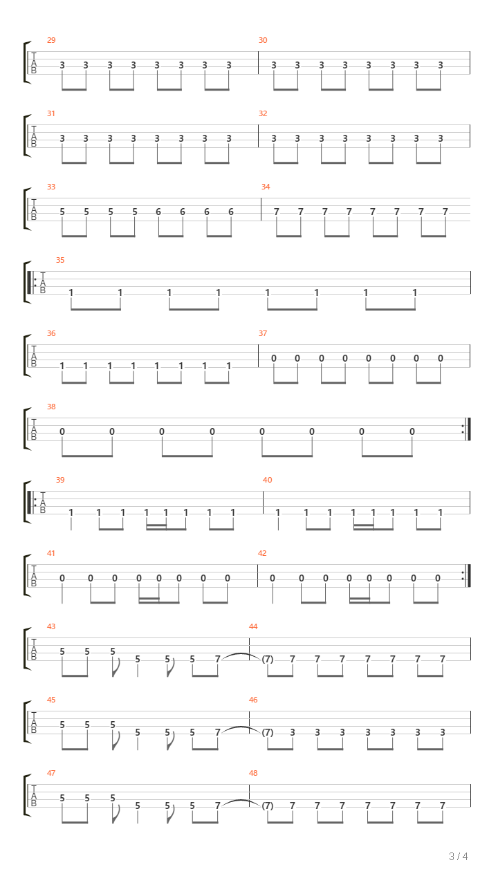 Bandera Roja吉他谱