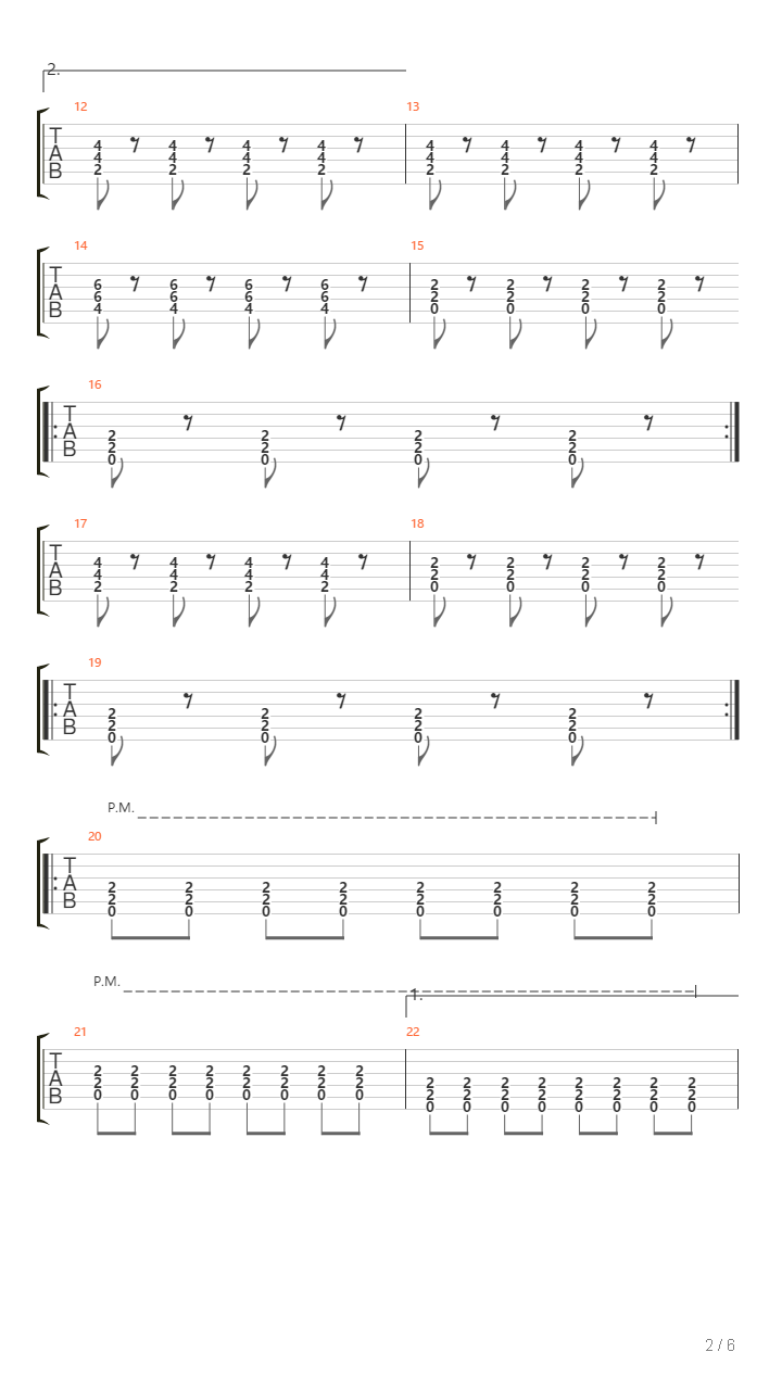 Te Dara吉他谱