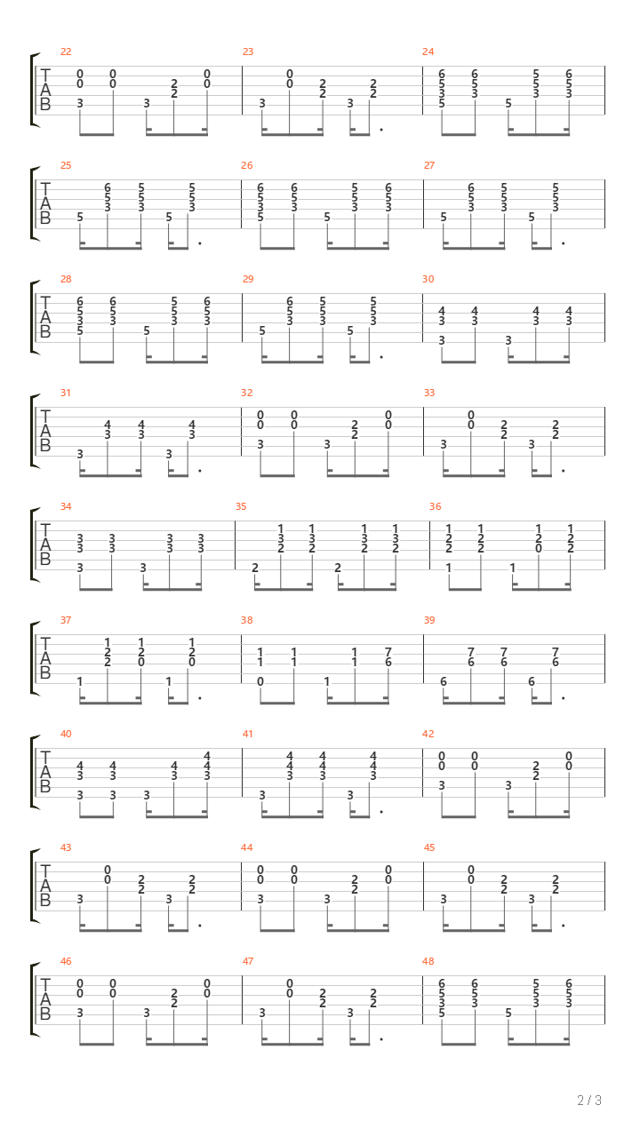 Samba De Orfeu吉他谱