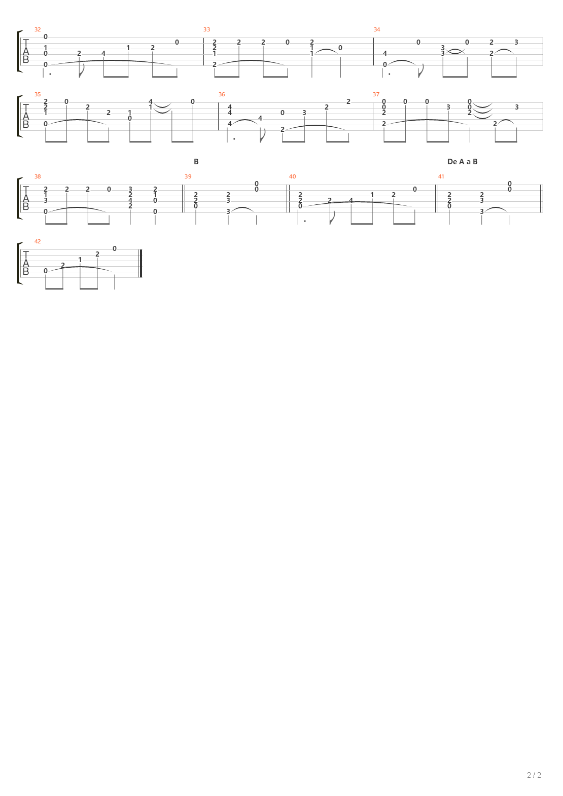La Puerta吉他谱