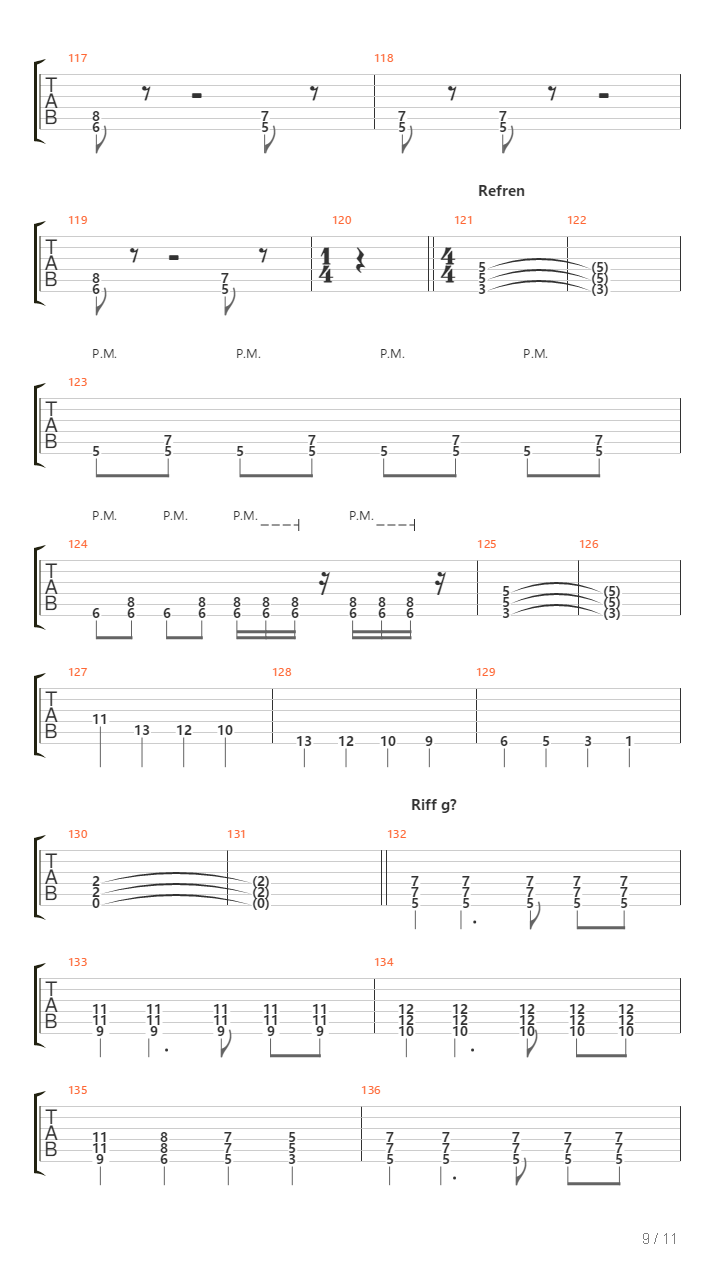 Zyd吉他谱