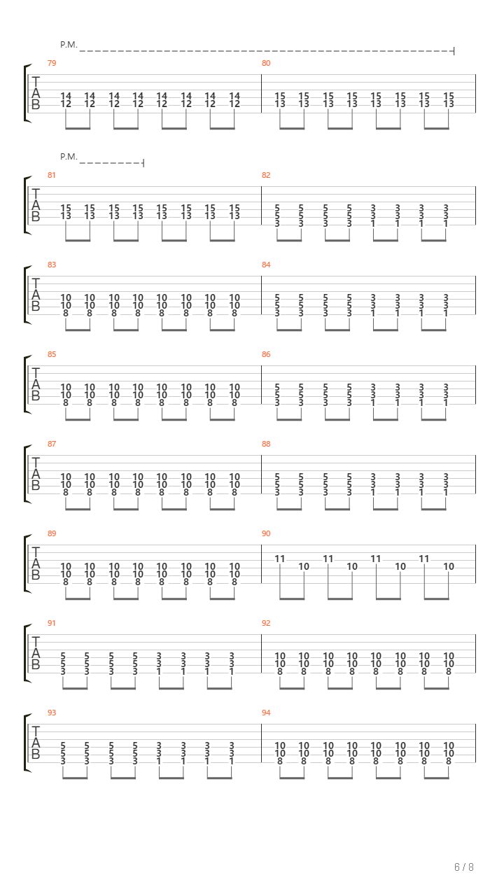 Morgan吉他谱