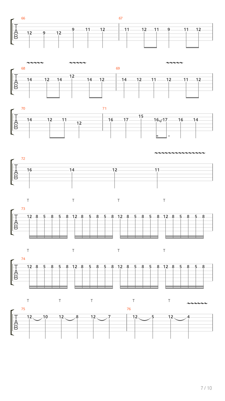 Espiritu Combativo吉他谱