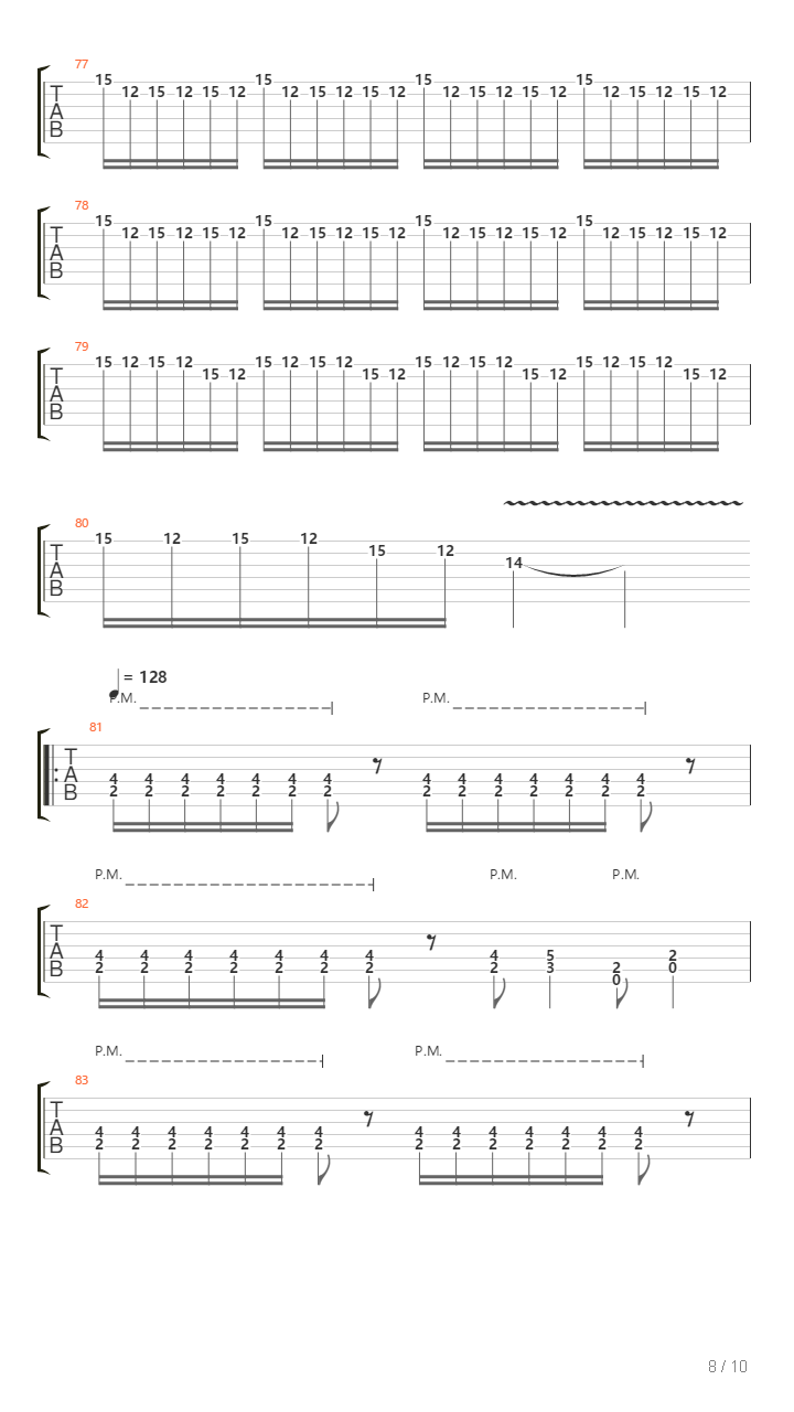 Espiritu Combativo吉他谱