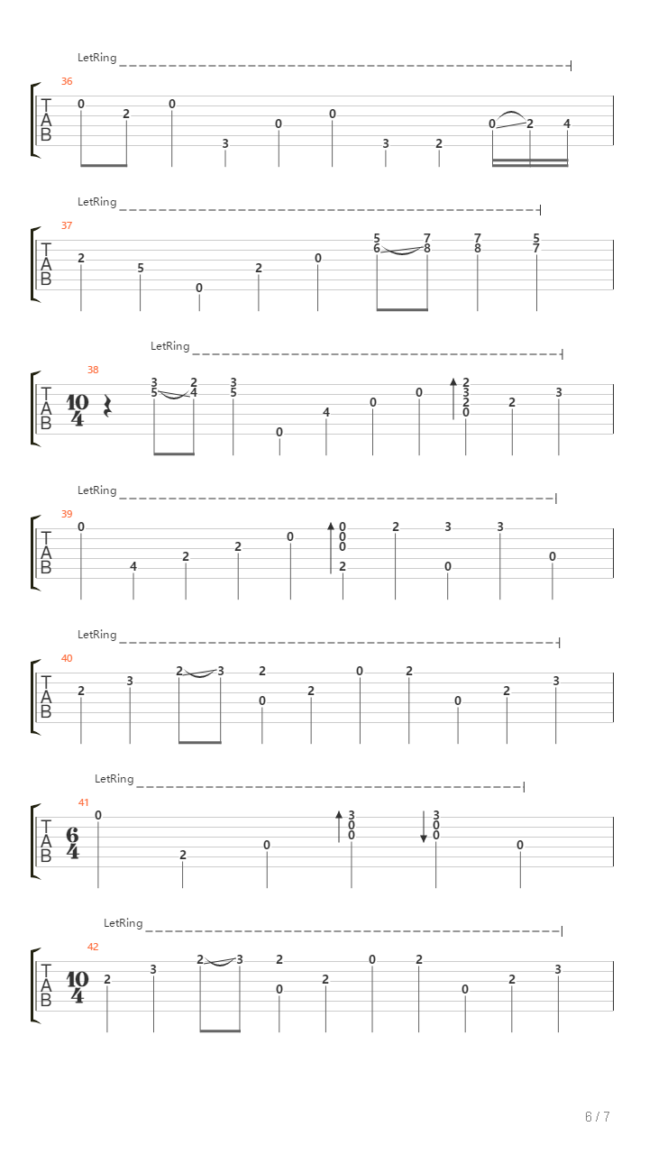 Canzon Damore吉他谱