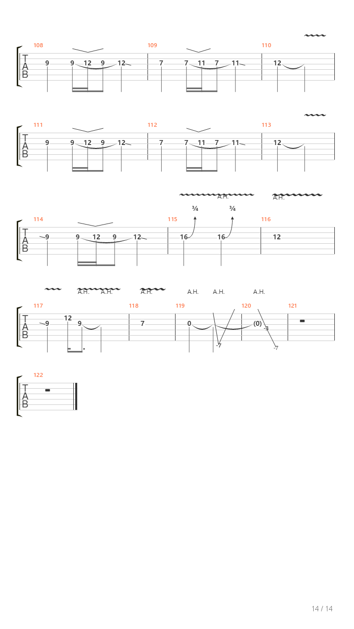 Recall The Past吉他谱