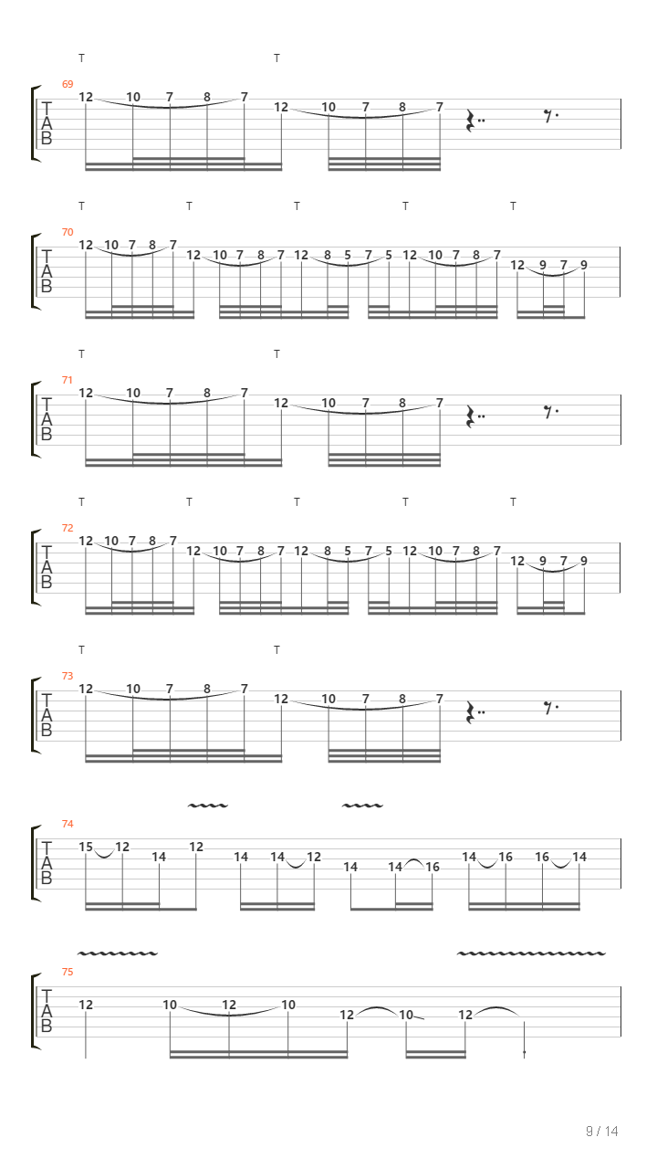 Recall The Past吉他谱