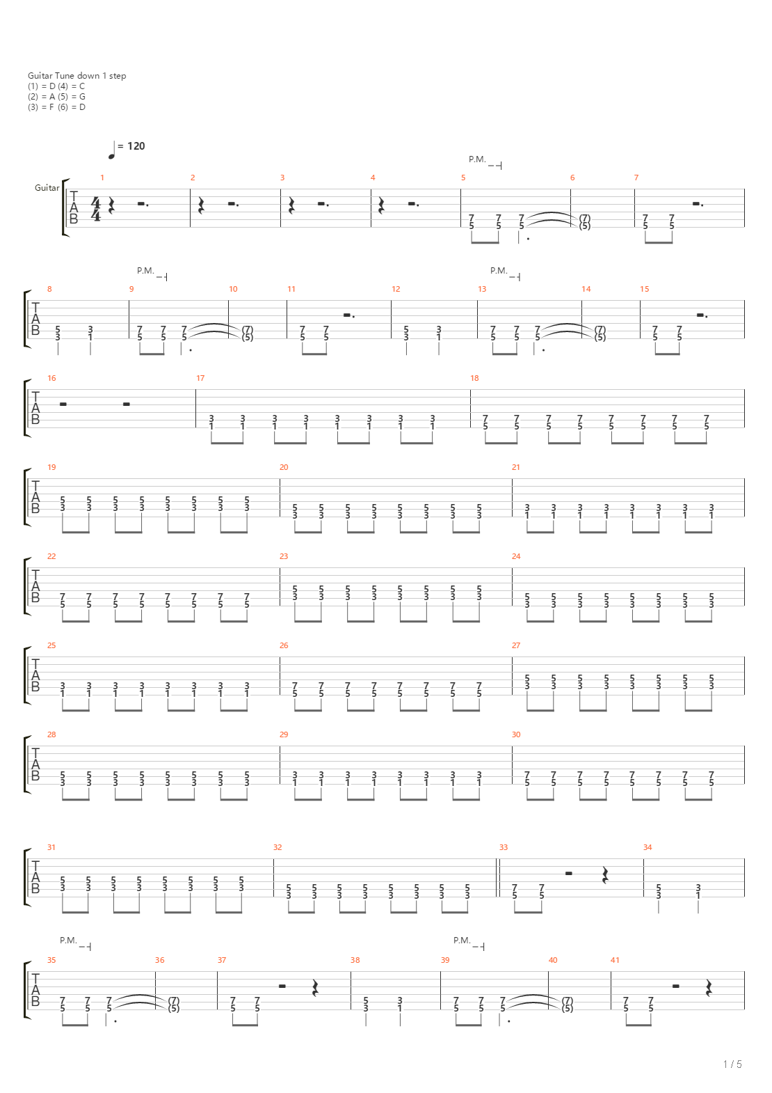 Wasserwall吉他谱