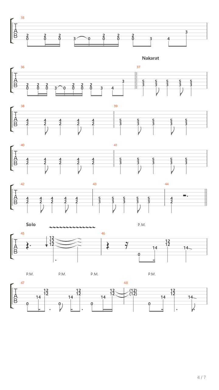 Ne Kadar吉他谱