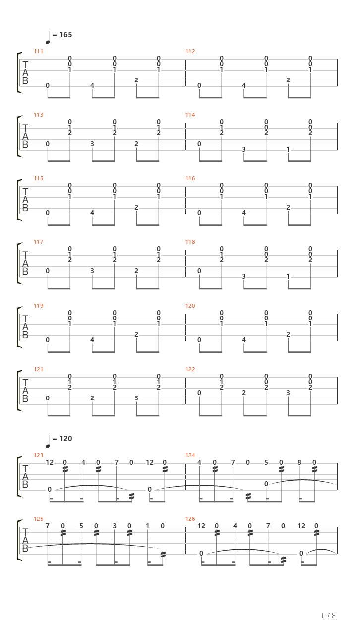 Malaguena吉他谱