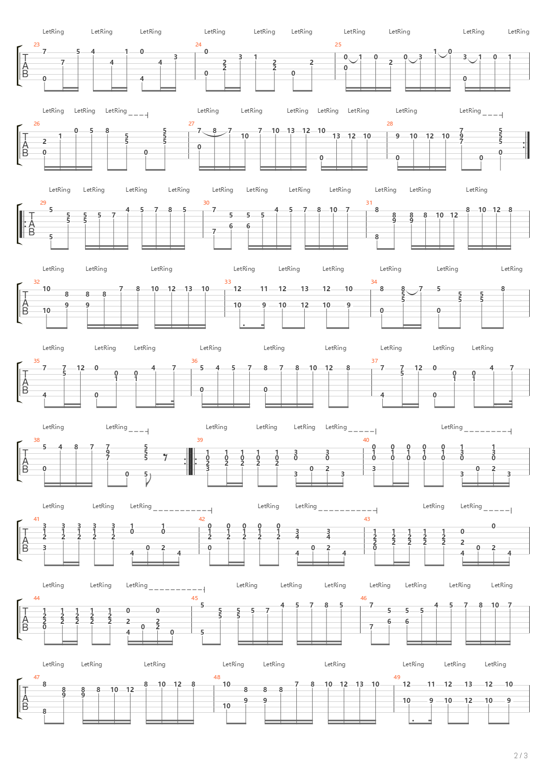 Polonez吉他谱