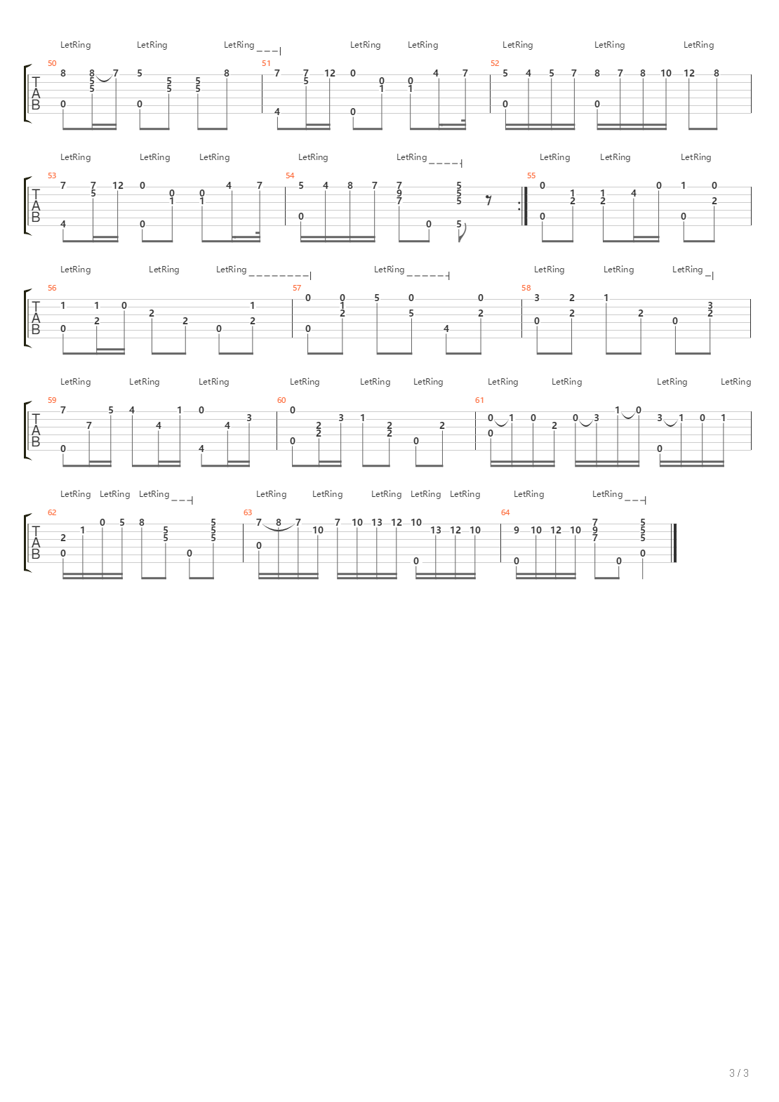 Polonez吉他谱