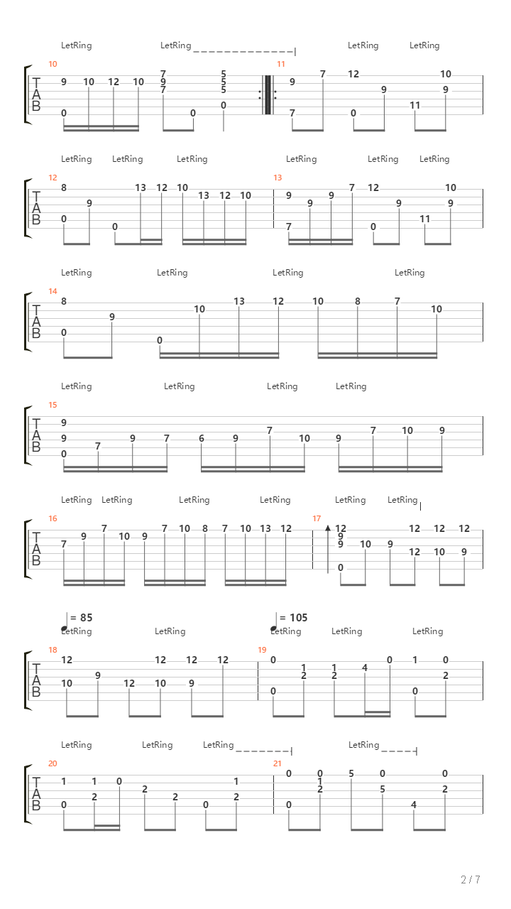 Polonez吉他谱