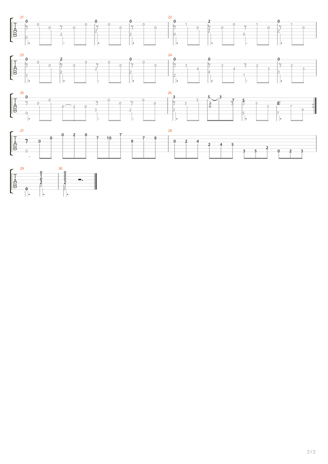Studio 4吉他谱